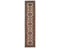 12 Feet Beige Kazak Afghan Hand Knotted Wool Runner Rug